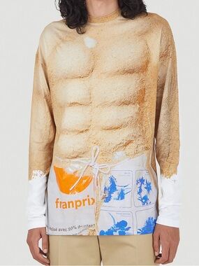 LN-CC x PZ Today Long Sleeve Beach Graphic Tee in White